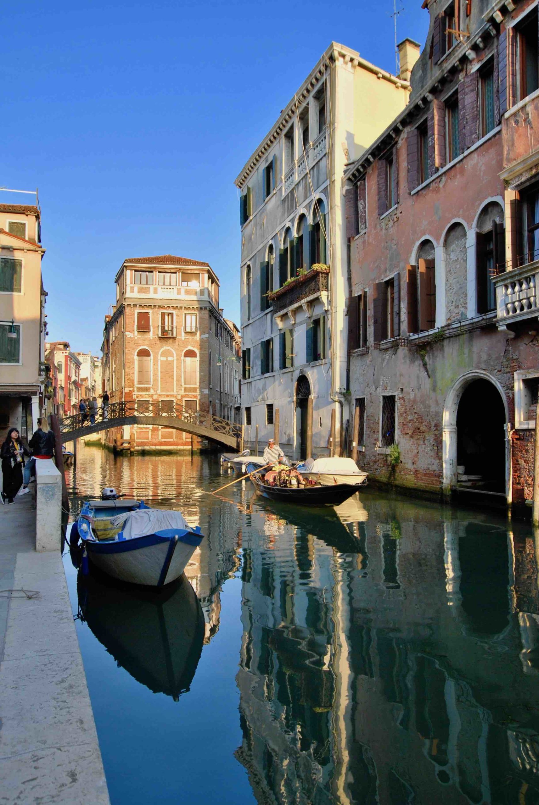 CaZulian Venice in front of the apartment