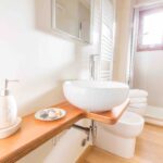 Ca Corte Nova Venice apartment canal view bathroom