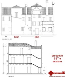 villa for sale Venice pellestrina island layout